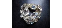 Broches  couronne Gros STRASS