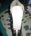 CHAUSSURES DE SKI DE FOND anciennes - VAL D'OR - cuir - vint