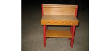 Atelier établi en bois PLAYSKOLL jouet enfant vintage