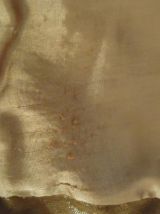 Veste Parka en cuir peau camel