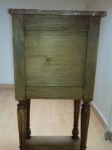 Chevet ou table d'appoint art déco avec marbre