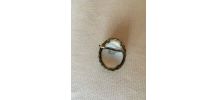 Broche vintage porcelaine de Limoges 