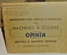 machina a coudre omnia