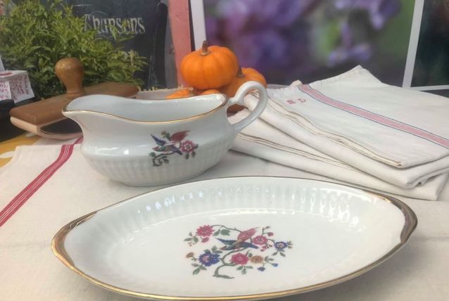 Saucière et Serviteur Chauvigny