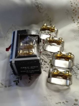 8 ronds de serviette napkin rings