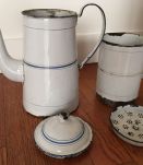 Cafetière Ancienne Émaillée 2,5 Litres