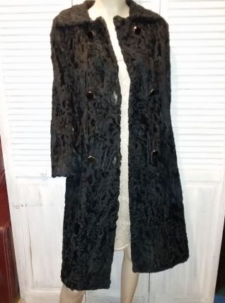 manteau astragan