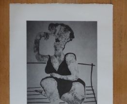 Lithographie numérotée Elisabeth Sabala