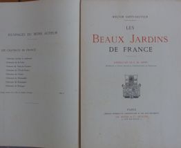 Les beaux jardins de France In-Folio