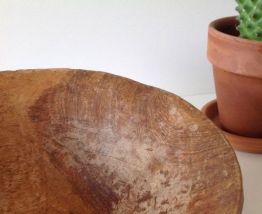 Bol ou saladier en bois 