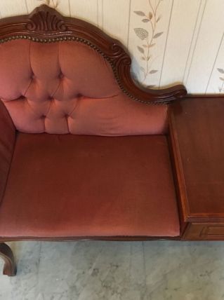 Meuble téléphone, fauteuil d'entrée