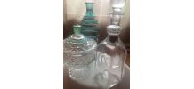3 flacons - carafes-