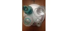3 flacons - carafes-