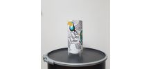 Lampe tube à poser "Animaux Tropicaux"