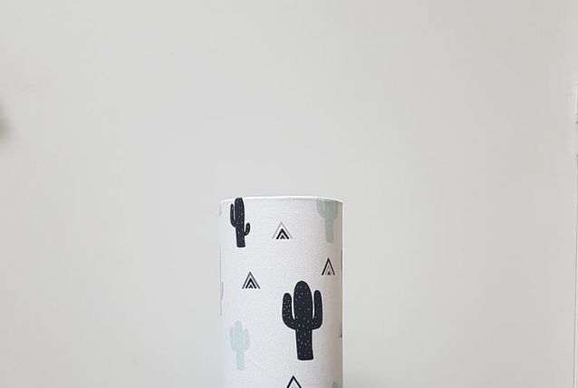 Lampe tube à poser "Cactus"