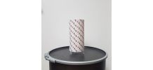 Lampe tube à poser "Losanges"