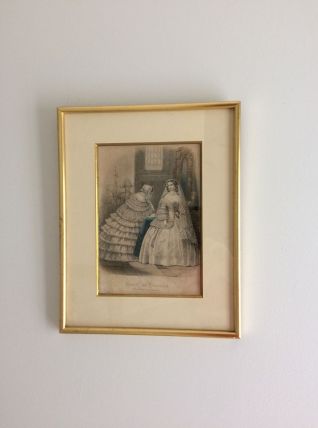 GRAVURE DE MODE