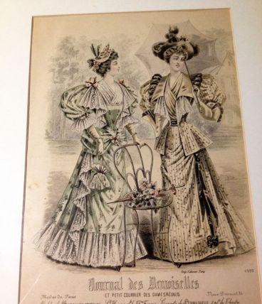 GRAVURE DE MODE