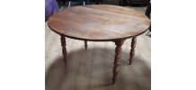 table louis philippe  pied tourner  