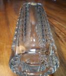 VASE EN CRISTAL DE BOHEME 1960/70  style modern
