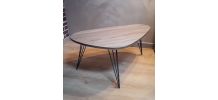 table basse tripode pied en epingle 