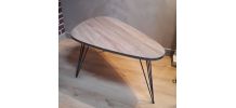table basse tripode pied en epingle 