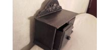 coffret noir effet vieilli
