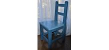 Chaise bois enfant vintage 