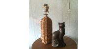Statue chat en résine 