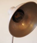 Lampe de bureau vintage en aluminium style atelier / indus