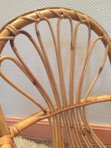 Chaise en rotin pour enfant