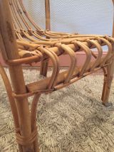 Chaise en rotin pour enfant