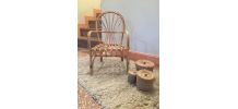 Chaise en rotin pour enfant