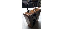sac a main bois 40s vintage japanais 