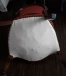 FAUTEUIL 19ème.  NOYER MASSIF 
