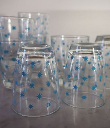 Lot de 17 verres