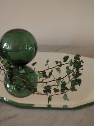 Miroir vintage octogonal biseauté