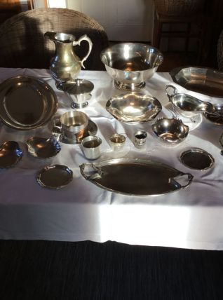 Lot d’argenterie vintage
