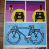 affiche pédagogique sécurité routiére des années 60