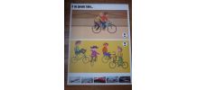 affiche pédagogique sécurité routiére des années 60