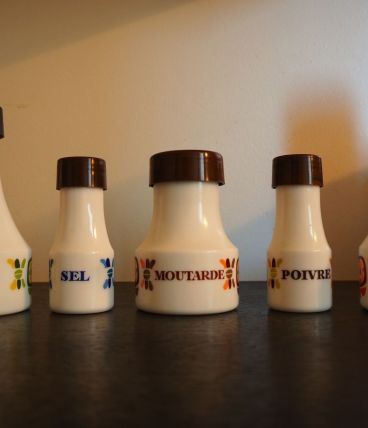 Lot condiments MOBIL 