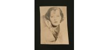 Photo portrait de Greta Garbo par le Studio G.L Manuel Frère