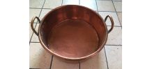 Bassine à confiture en cuivre