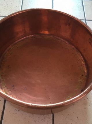 Bassine à confiture en cuivre