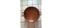 Bassine à confiture en cuivre