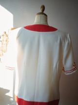 Superbe veste avec broderies Daxon