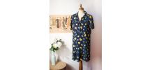 Robe fleurie vintage