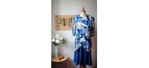 Robe vintage à motifs