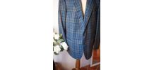 Blazer pied de poule Cerruti vintage