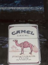  ancien miroir publicitaire annees 80 marque  de TABAC